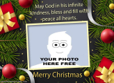 Photo Frame Merry Chistmas Peace all Hearts