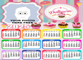 Calendar 2025 Luo Bao Bei Picture Frame Free