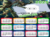 Photo Calendar 2025 Teenage Mutant Ninja Turtles