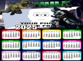 Calendar 2025 Huck vs Batman Picture Frame