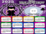 Calendar 2025 Maleficent Disney Picture Collage