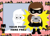 Batgirl Cute Picture Frame Image