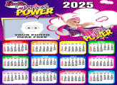 Calendar 2025 Barbie in Princess Power Collage