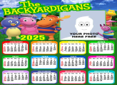 Calendar 2025 The Backyardigans Picture Collage