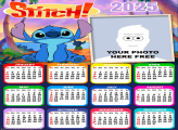 Calendar 2025 Stitch Free Picture Frame
