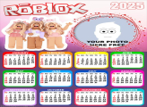 Calendar 2025 Robox Girl Photo Frame Free