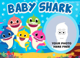 Baby Shark Digital Picture Frame