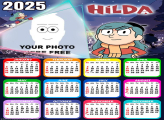 Calendar 2025 Hilda Frame Collage Online