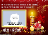 Merry Christmas and Happy New Year Photo Frame