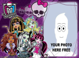 Monster High Digital Photo Frame Templates
