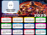 Calendar 2025 Avengers Picture Frame