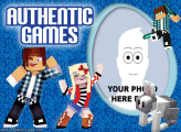 Authentic Games Minecraft Collage Maker