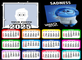 Calendar 2025 Sadness Inside Out 2