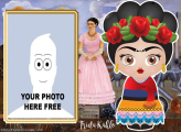 Frida Kahlo Picture Frame Collage