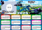 Calendar 2025 Fortnite Frame Collage