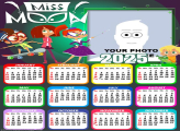 Calendar 2025 Miss Moon Picture Frame Digital