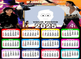 Calendar 2025 Michael Jackson Picture Frame